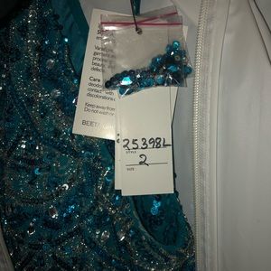 2 piece prom dress